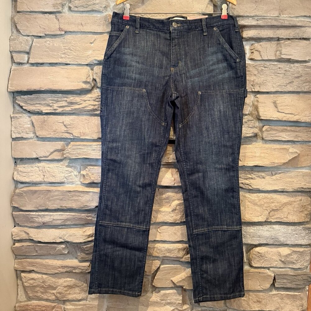 NWT Carhartt Women's Straight Leg Jeans in Dark Indigo
